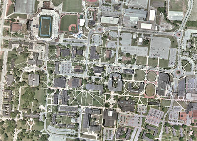 orthophoto dari pemetaan drone